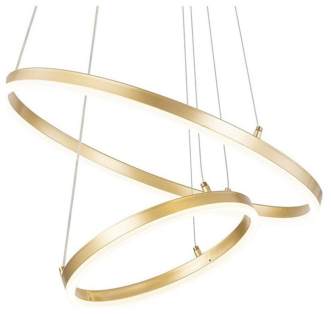 Фото Подвесной светильник Escada Void 10254/2LED Gold APP ESC_10254_2LED_Gold_APP - интернет-магазин МегаТерем в Москве