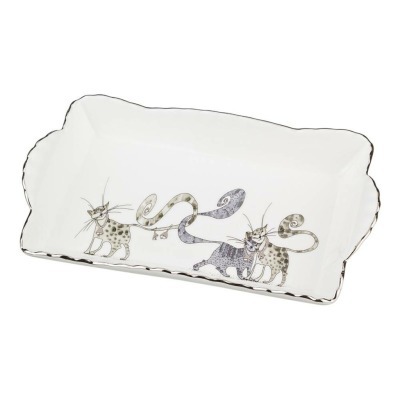 Блюдо lefard "котики" 21*12*3 см (264-530) 