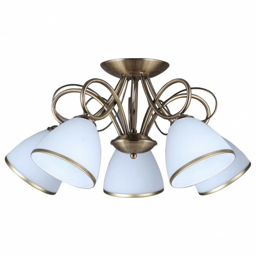 Фото Потолочная люстра Omnilux Alimini OML-25307-05 OM_OML-25307-05 - интернет-магазин МегаТерем в Москве