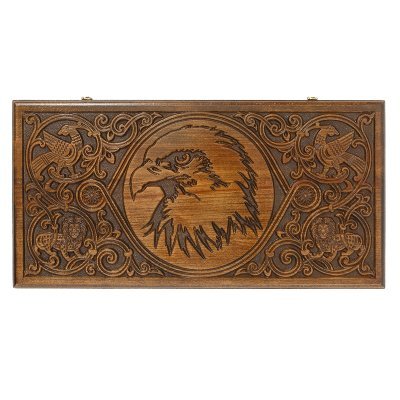 Нарды резные Орел Люкс, Hal...