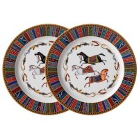 Набор тарелок закусочных lefard "passage" 2 шт. 22,5 см (760-861) 