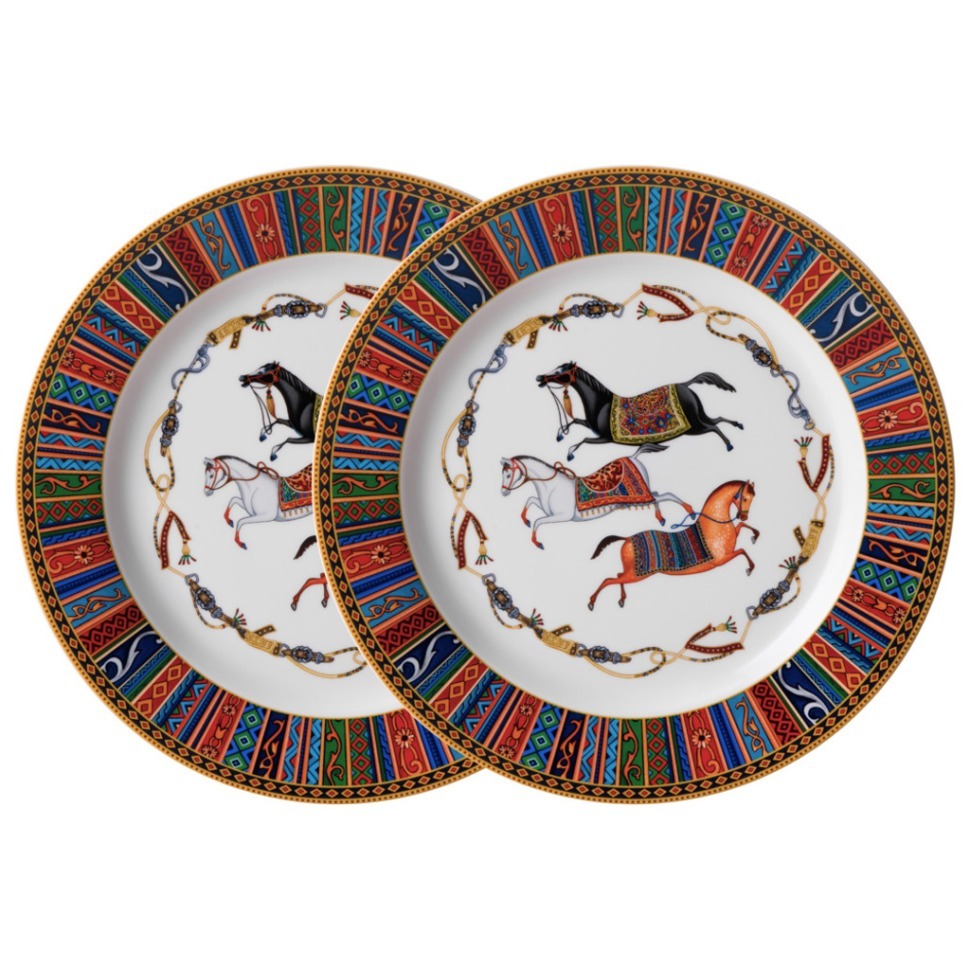 Фото Набор тарелок закусочных lefard passage 2 шт. 22,5 см (760-861)  - интернет-магазин МегаТерем в Москве