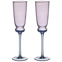 Набор бокалов для шампанского "twist & shine" purple, 2 шт/210 мл Lefard (687-009)