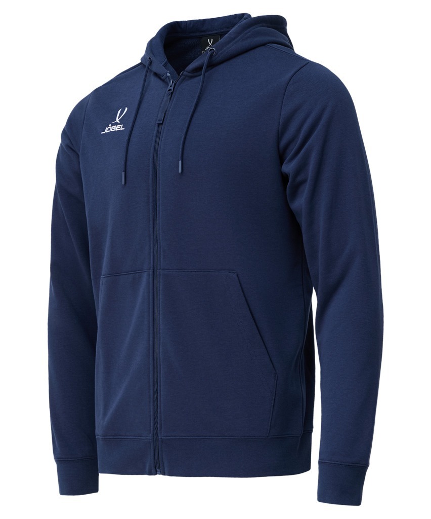 Фото Худи на молнии JOGEL ESSENTIAL Cotton Zip Hoodie, темно-синий (2115310) - интернет-магазин МегаТерем в Москве
