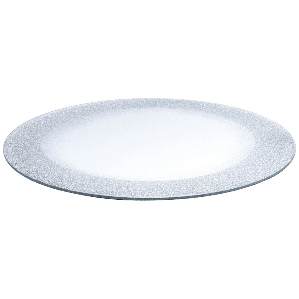 Фото Тортовница вращающаяся silver mirror 30 см Agness (357-251-1) - интернет-магазин МегаТерем в Москве