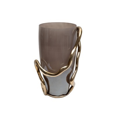 Ваза декор.стеклянная Flow ...