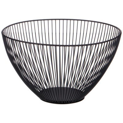 Корзина для фруктов черная ...