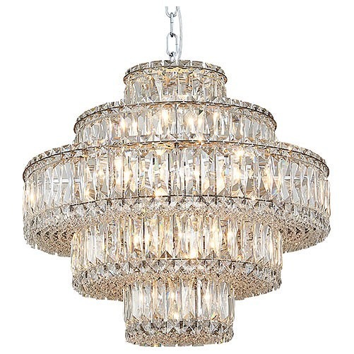 Фото Подвесная люстра Newport 8450 8459+6/C chrome NWP_M0066728 - интернет-магазин МегаТерем в Москве