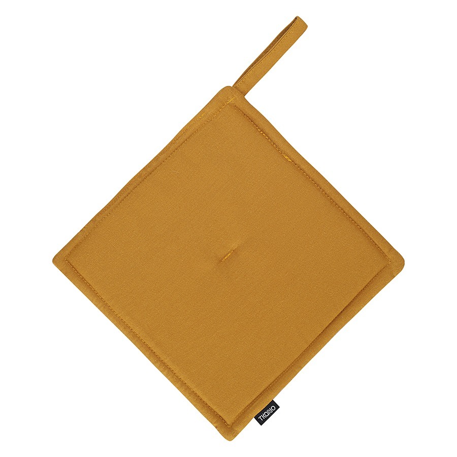 Фото Прихватка из хлопка цвета карри из коллекции essential, 22х22 см (77462) - интернет-магазин МегаТерем в Москве