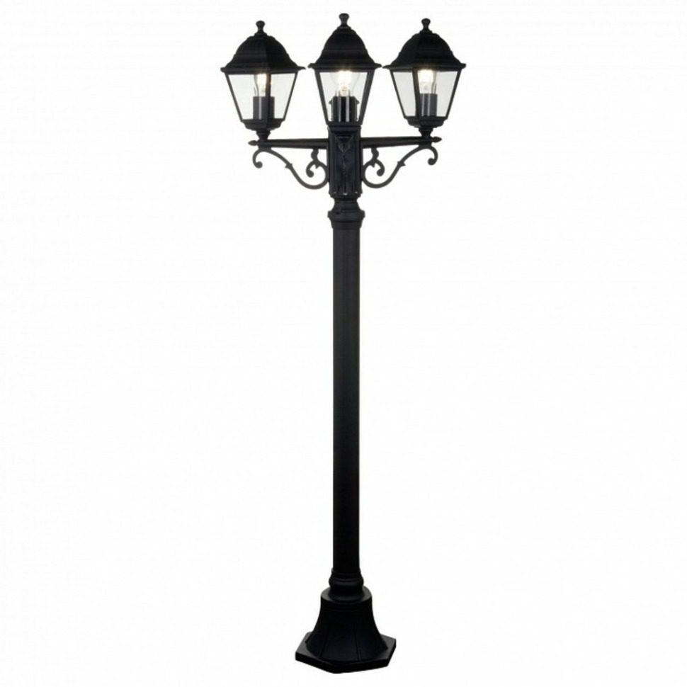 Фото Фонарный столб Maytoni Abbey Road O003FL-03B MY_O003FL-03B - интернет-магазин МегаТерем в Москве