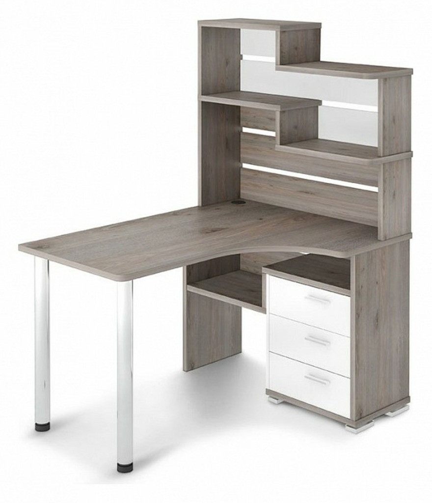 Фото Стол компьютерный Домино СР-132-130 MER_SR-132_NBE-PRAV - интернет-магазин МегаТерем в Москве