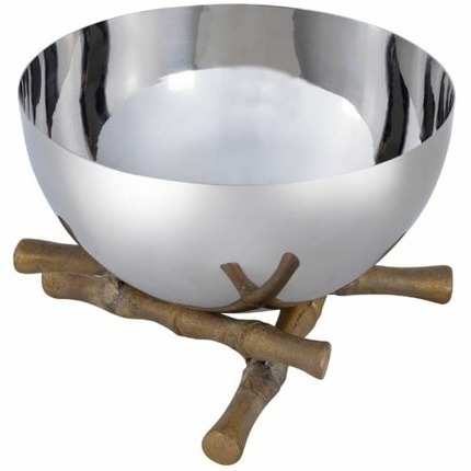 Фото Чаша Байкал под бамбук (латунь) VY012BBBB - интернет-магазин МегаТерем в Москве