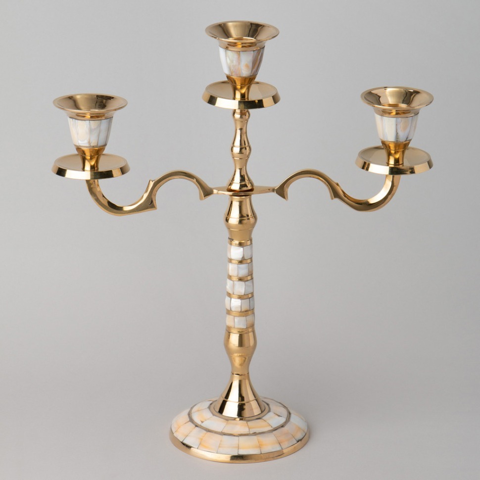 Фото Подсвечник на 3 свечи 26x10x31см Lefard (733-190) - интернет-магазин МегаТерем в Москве