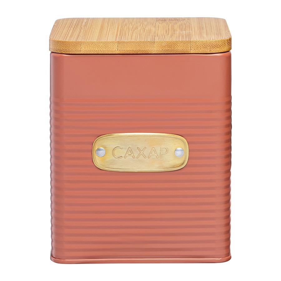 Фото Банка для хранения сахара irmel, 1,7 л, терракота (78686) - интернет-магазин МегаТерем в Москве