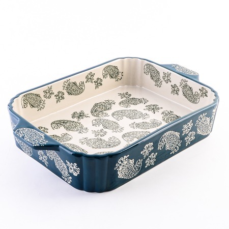 Фото Форма для запекания керамическая LORAINE (60345) - интернет-магазин МегаТерем в Москве