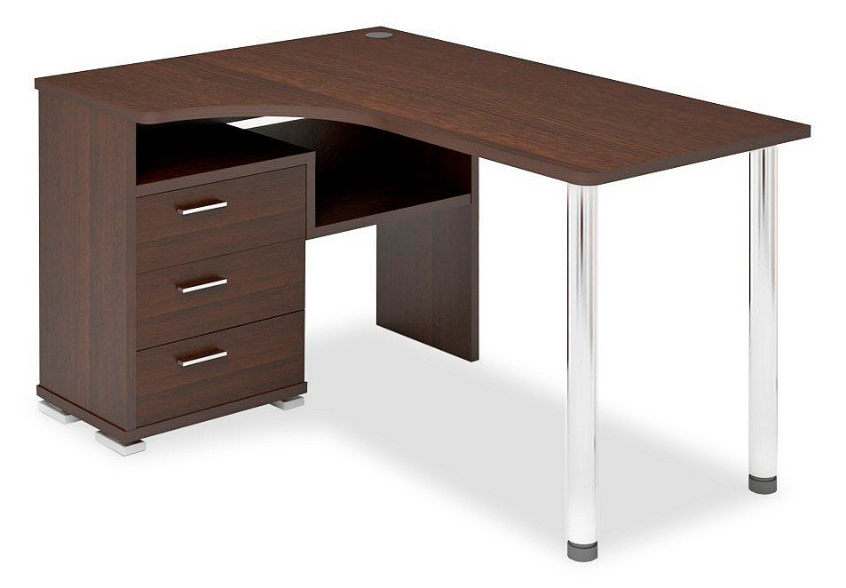 Фото Стол компьютерный Домино СР-132С-150 В-ЛЕВ MER_SR-132S-150_V-LEV - интернет-магазин МегаТерем в Москве