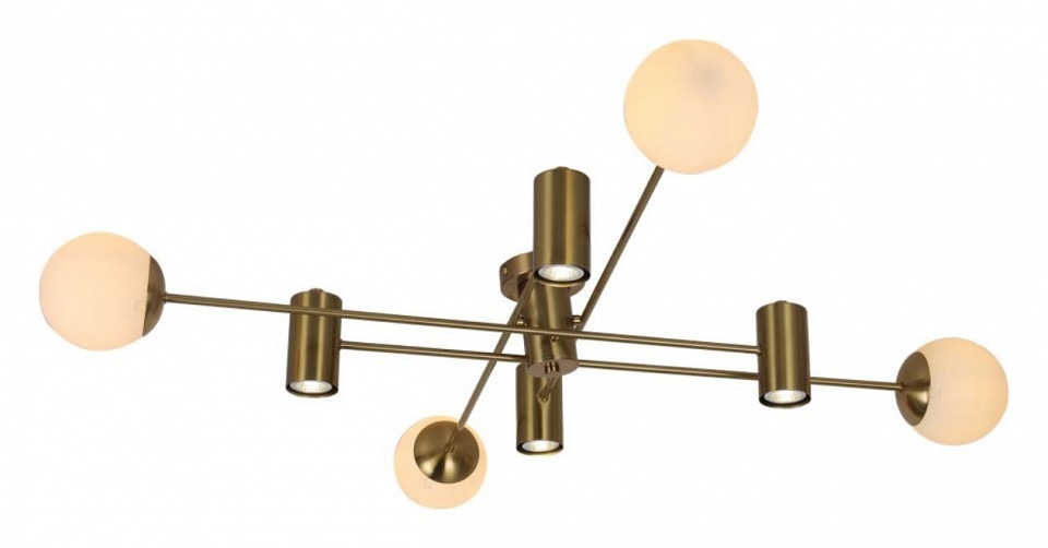 Фото Потолочная люстра Omnilux Kerbors OML-68407-08 OM_OML-68407-08 - интернет-магазин МегаТерем в Москве
