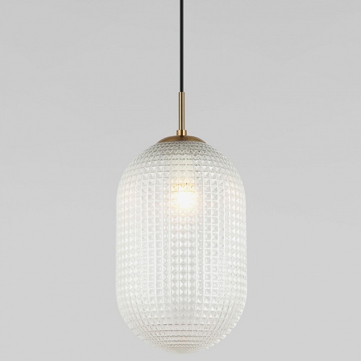 Фото Подвесной светильник Eurosvet Gem 50261/1 прозрачный EV_a064952 - интернет-магазин МегаТерем в Москве