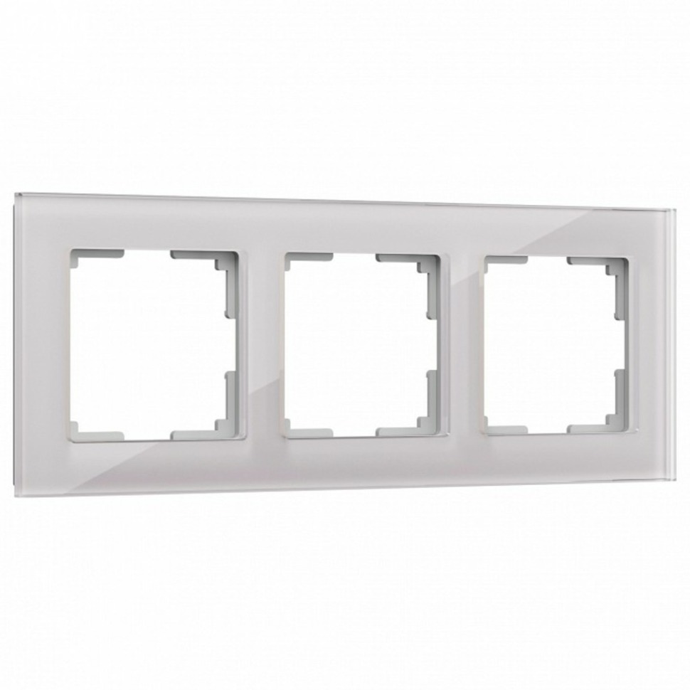 Фото Рамка на 3 поста Werkel Favorit (дымчатый) W0031117 WRK_a050896 - интернет-магазин МегаТерем в Москве
