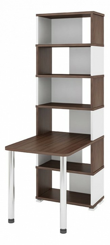 Фото Стол компьютерный Домино СБ-10М/6 MER_SB-10M_6_SHBESH - интернет-магазин МегаТерем в Москве