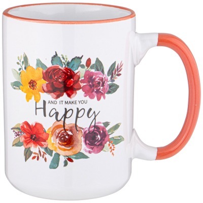 Кружка lefard happy 430мл (...