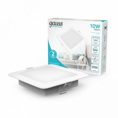 Встраиваемый светильник Gauss Elementary 998420209 GA_998420209