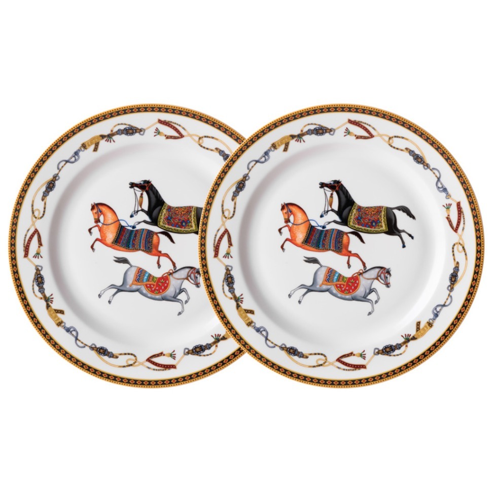 Фото Набор тарелок закусочных lefard passage 2 шт. 22,5 см (760-862)  - интернет-магазин МегаТерем в Москве