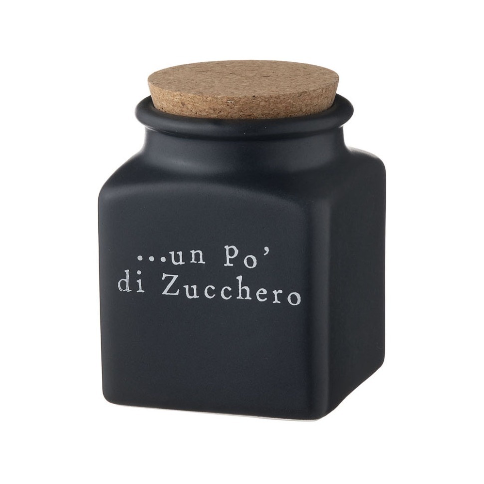 Фото Ёмкость для сахара с крышкой Nero Easy 14.5 см 9064/2-EAB - интернет-магазин МегаТерем в Москве