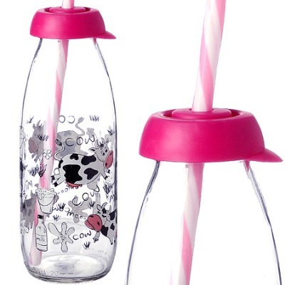 Бутылка с трубочкой 500 мл ...