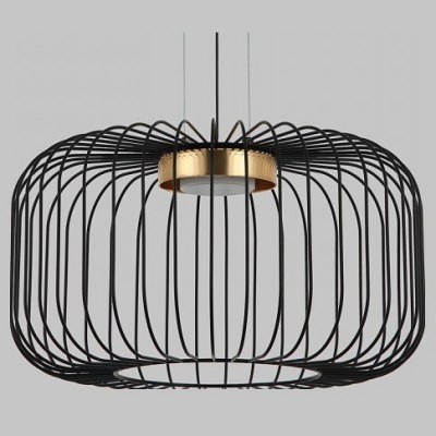 Подвесной светильник Imex MD.2310 MD.23105-1-P-BK+BR IMX_MD.23105-1-P-BK_BR