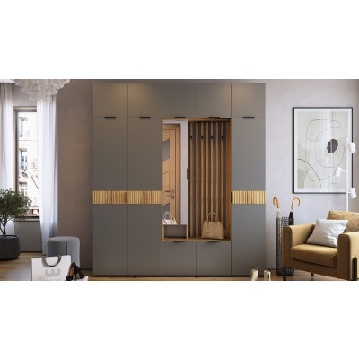 Стенка для прихожей Бери К1 MBS_PK01Beri-2564