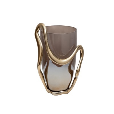 Ваза декор.стеклянная Flow ...