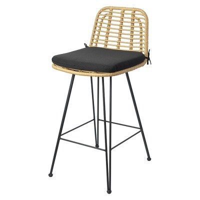 Стул полубарный vetle flat, ротанг (77585)