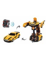 Радиоуправляемый трансформер JiaQi (спортивная машина - робот) (JQ6612-YELLOW)