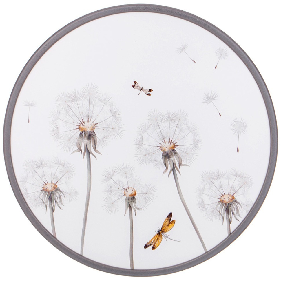 Фото Доска разделочная диаметр 27,5*1.2 см Agness (895-173) - интернет-магазин МегаТерем в Москве