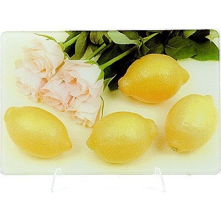 Фото Доска разделочная ЛИМОН 30х20см МВ (23301-1) - интернет-магазин МегаТерем в Москве