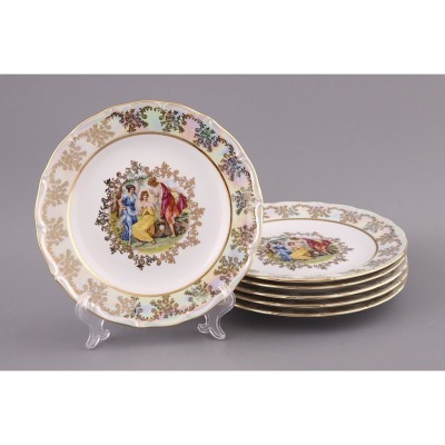 Набор тарелок из 6 шт.мадон...