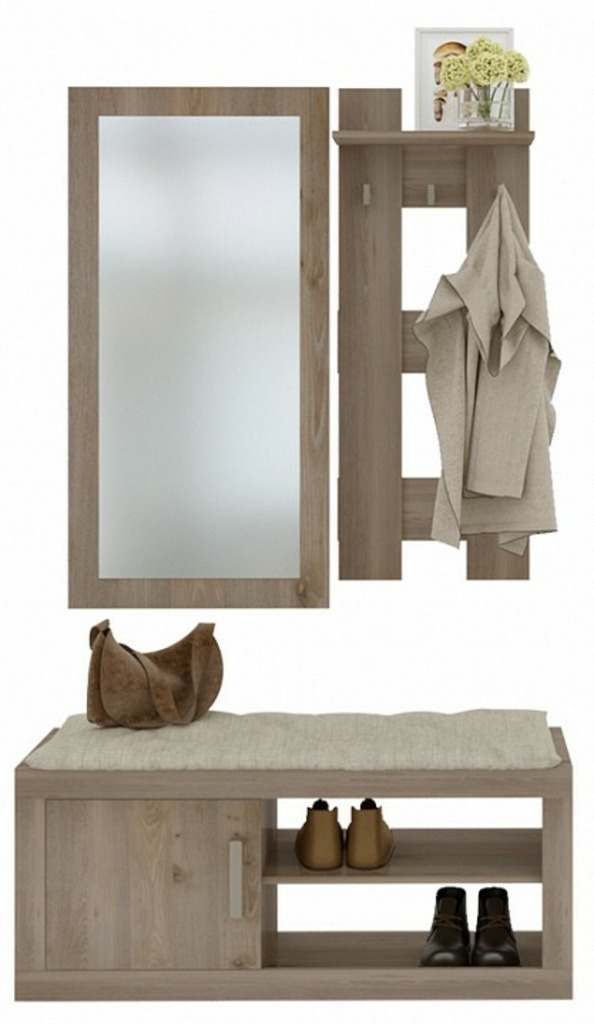 Фото Стенка для прихожей Toivo ТОЙ-ПР 8 MER_TOJ-PR-8-NN - интернет-магазин МегаТерем в Москве