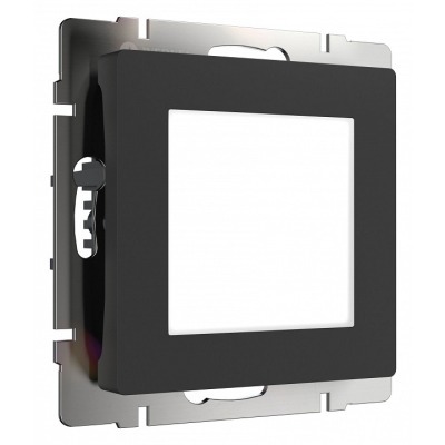 Заглушка для поста с подсветкой, без рамки Werkel черный W1154308 WRK_a051613