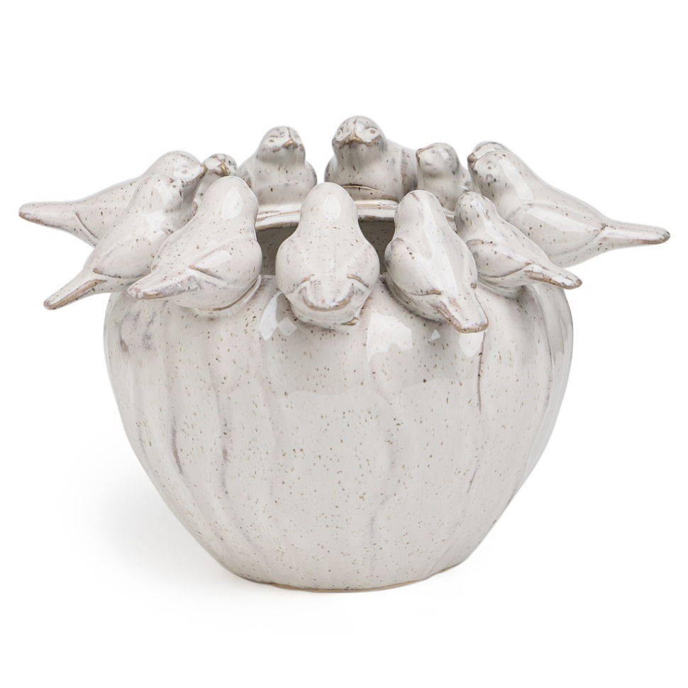 Фото Ваза 21*21*13,5 см Bronco (102-725) - интернет-магазин МегаТерем в Москве