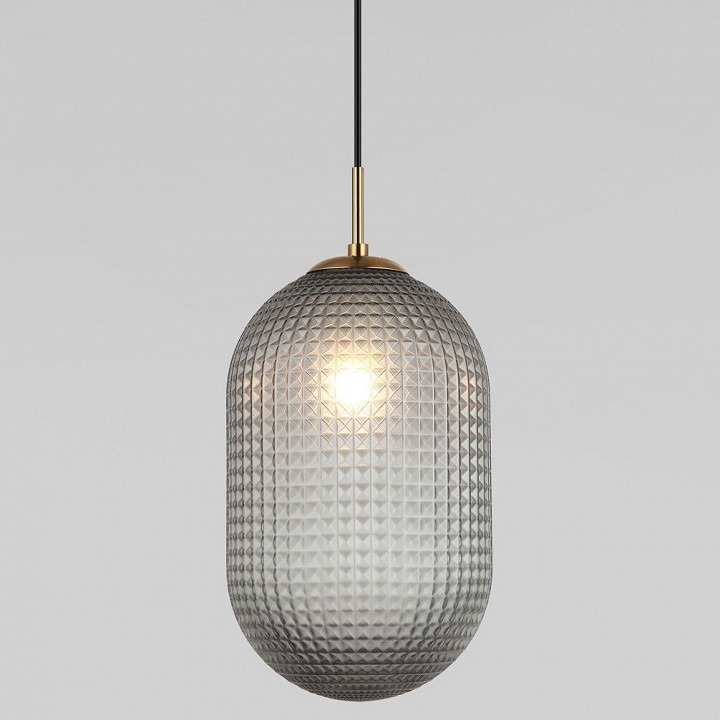 Фото Подвесной светильник Eurosvet Gem 50261/1 серый EV_a064954 - интернет-магазин МегаТерем в Москве