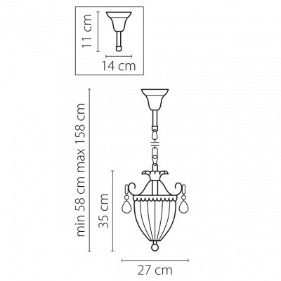 Подвесной светильник Osgona Schon 790031 LS_790031