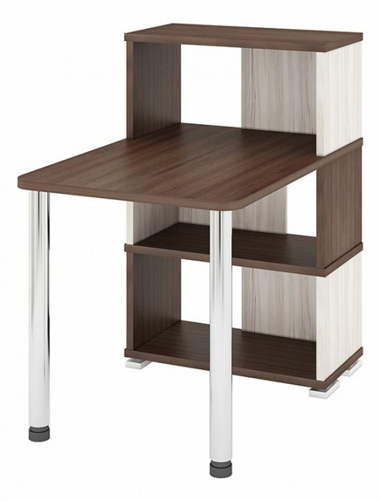 Фото Стол компьютерный Домино СБ-10М/3 MER_SB-10M_3_SHKSH - интернет-магазин МегаТерем в Москве