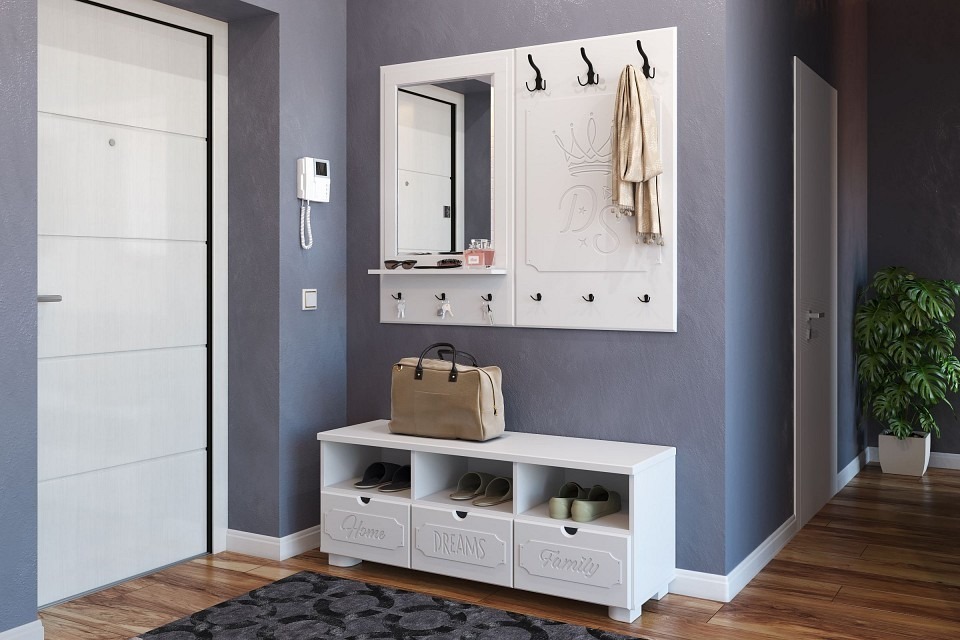 Фото Стенка для прихожей ДримСтар KOM_DrimStar_system_2 - интернет-магазин МегаТерем в Москве