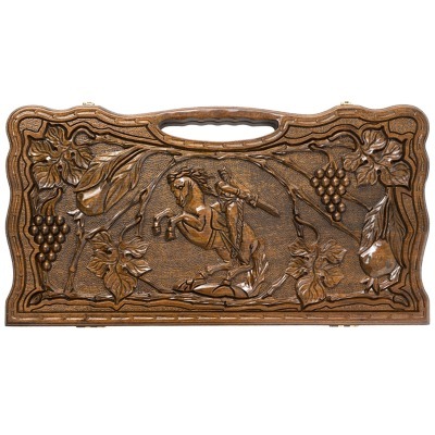 Нарды резные Всадник с ручк...