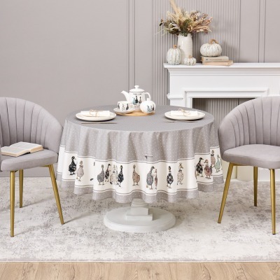 Скатерть круглая family far...