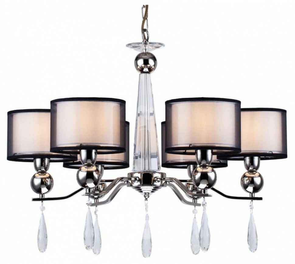 Фото Подвесная люстра Arti Lampadari Rufina Rufina E 1.1.6.600 N AL_Rufina_E_1.1.6.600_N - интернет-магазин МегаТерем в Москве