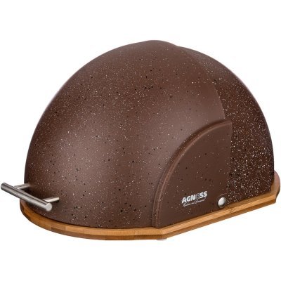 Хлебница agness "шокол...