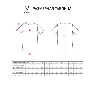 Футболка футбольная JÖGEL C...