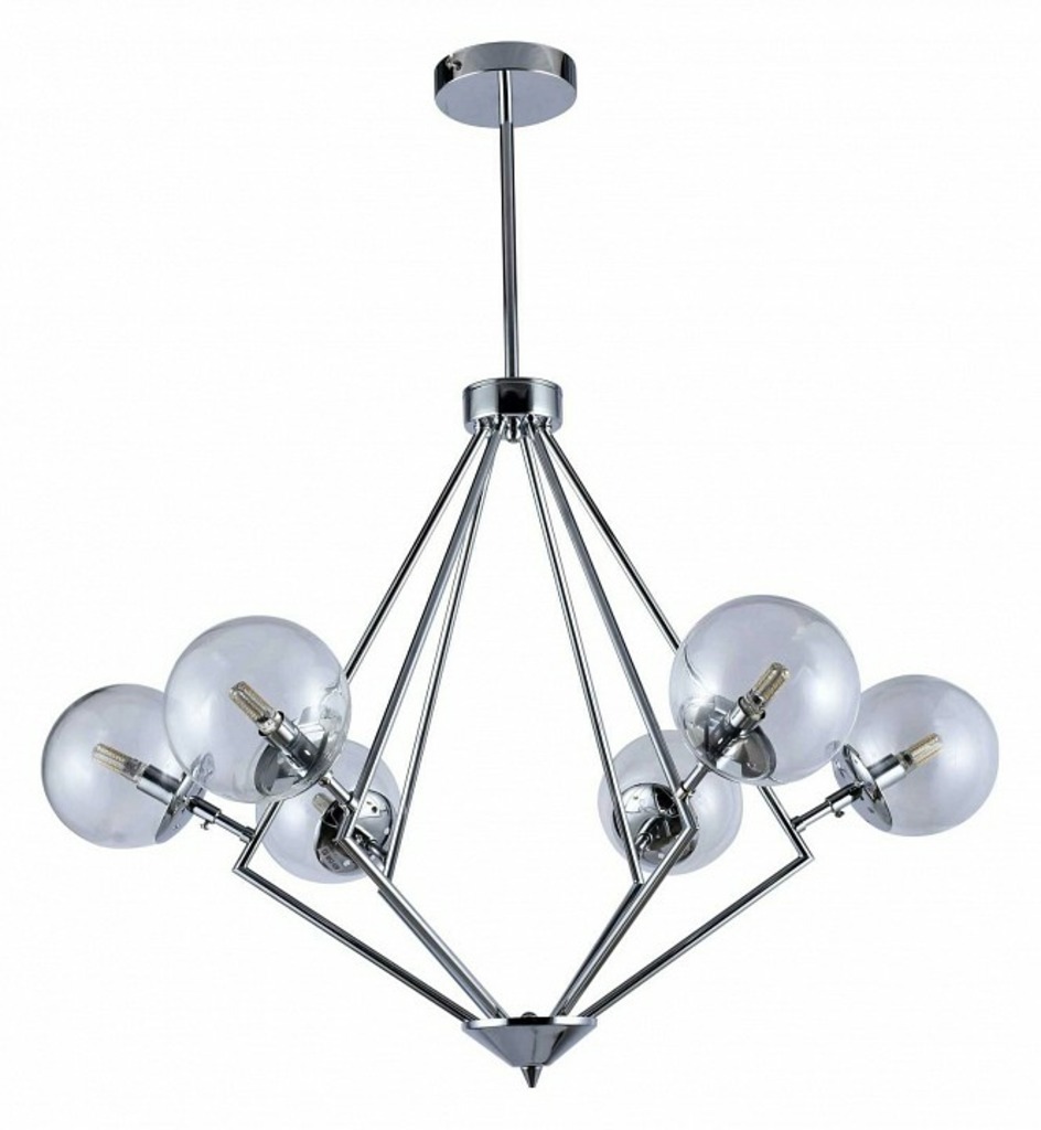 Фото Люстра на штанге Stilfort Campilo 2037/09/06P SF2037-09-06P - интернет-магазин МегаТерем в Москве